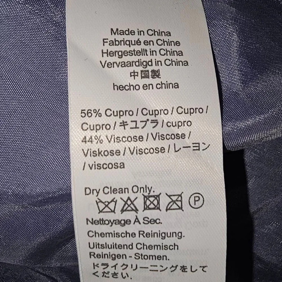 NWT J Crew Womens Blue‎ Eco Cupro-blend Covered Button Blouse 10 - Picture 5 of 5